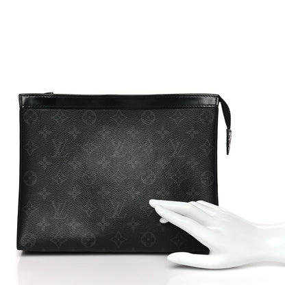 Louis Vuitton Monogram Eclipse Pochette Voyage MM 2 of 8