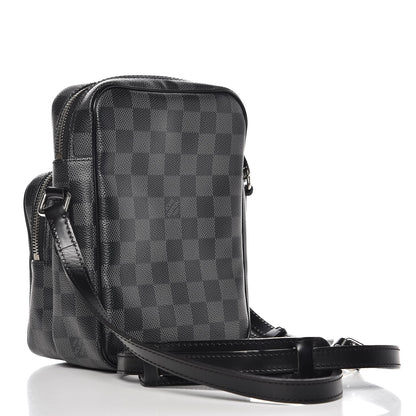 Louis Vuitton Damier Graphite Rem Bag 3 of 7