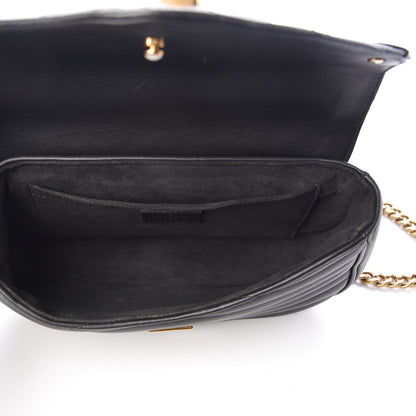 Louis Vuitton Calfskin New Wave Chain MM Black 6 of 11