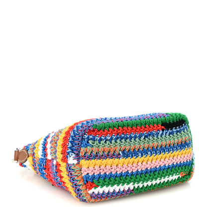 Miu Miu Fabric Crochet Pouch Multicolor 4 of 9