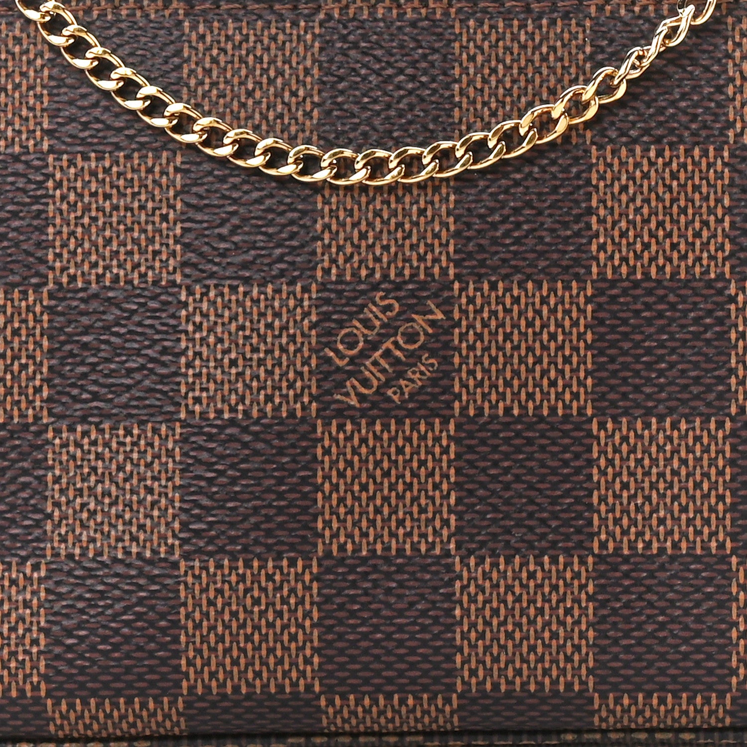 Louis Vuitton Damier Ebene Mini Pochette Accessories 8 of 10