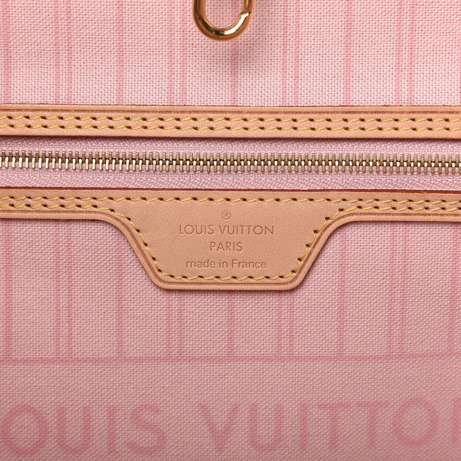 Louis Vuitton Damier Azur Neo Neverfull MM Rose Ballerine 8 of 11