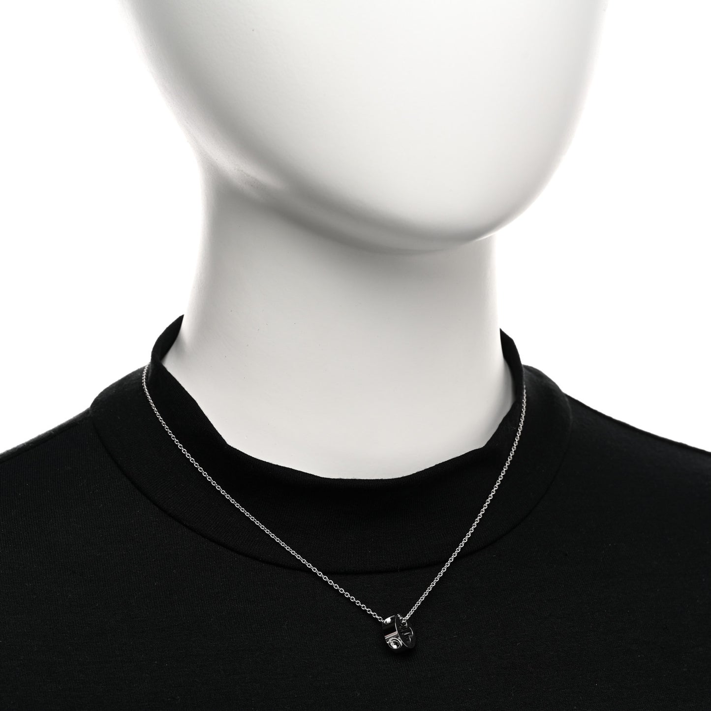 Empreinte White Gold Pendent Necklace