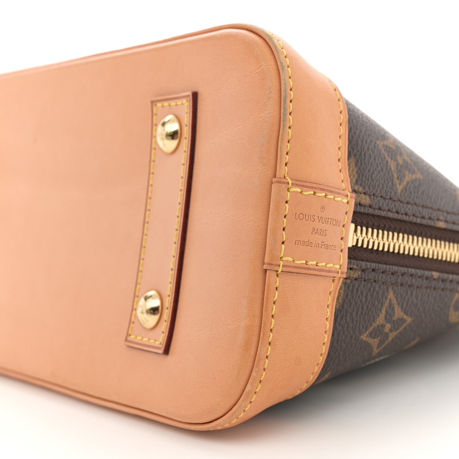 Louis Vuitton Monogram World Tour Alma BB 10 of 13