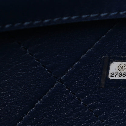 Chanel Calfskin Stitched Large Shopping Tote Dark Navy 7 of 11