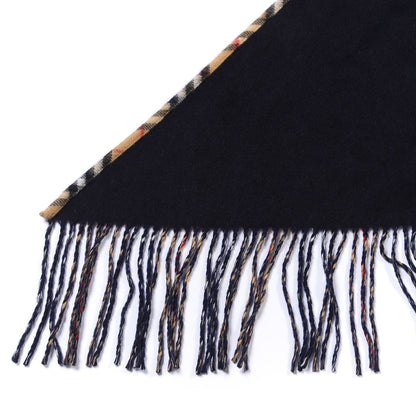Burberry Cashmere House Check Fringe Cape Scarf Archive Beige 4 of 4