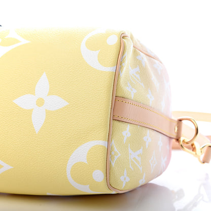 Louis Vuitton Monogram Giant By The Pool Speedy Bandouliere 25 Light Pink 8 of 10