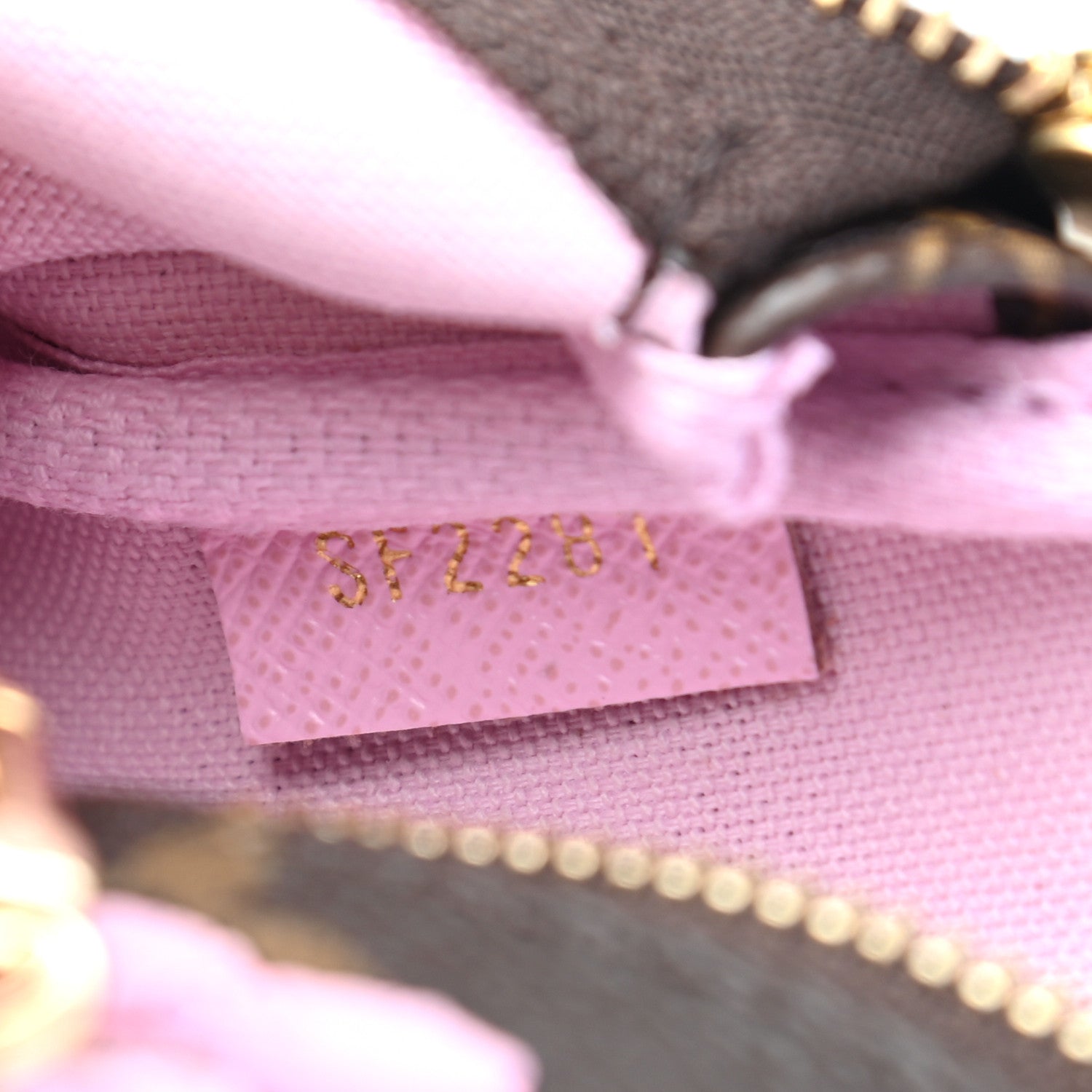 Louis Vuitton Monogram 2021 Christmas Animation Japanese Garden Mini Pochette Accessories Wisteria Pink 7 of 7