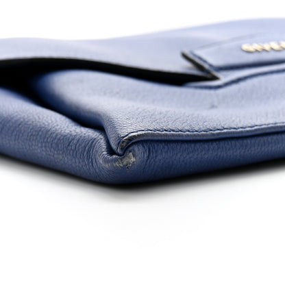 Givenchy Sugar Goatskin Medium Antigona Envelope Clutch Blue 13 of 17