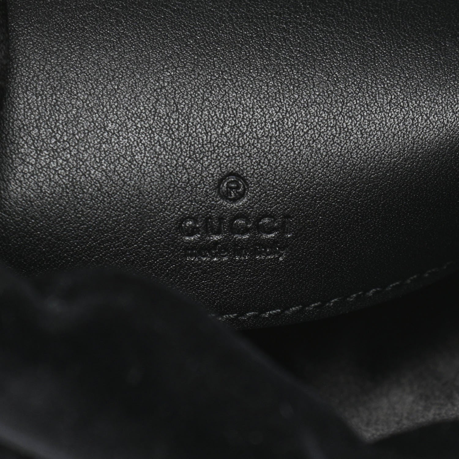 Gucci Velvet Matelasse Mini GG Marmont 2.0 Bucket Bag Black 6 of 11