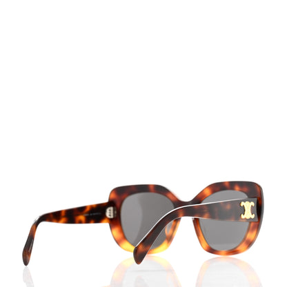 Celine Acetate Triomphe 06 Sunglasses CL40226U Gradient Havana 4 of 7