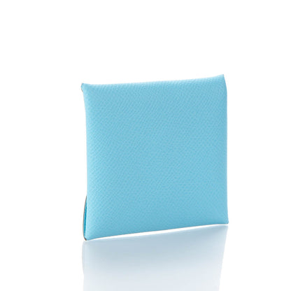 Hermes Epsom Bastia Coin Purse Bleu Atoll 4 of 6