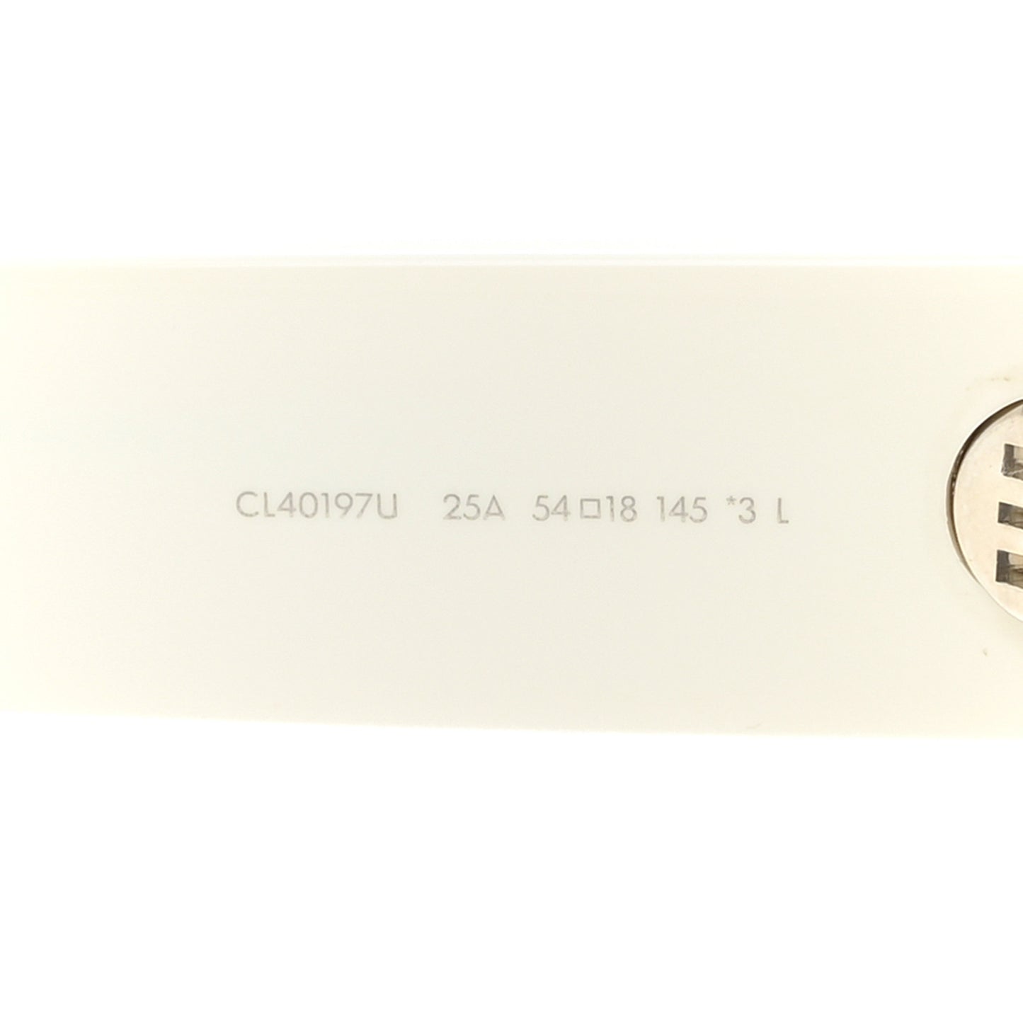 Acetate Cat Eye Sunglasses CL 40197U White White