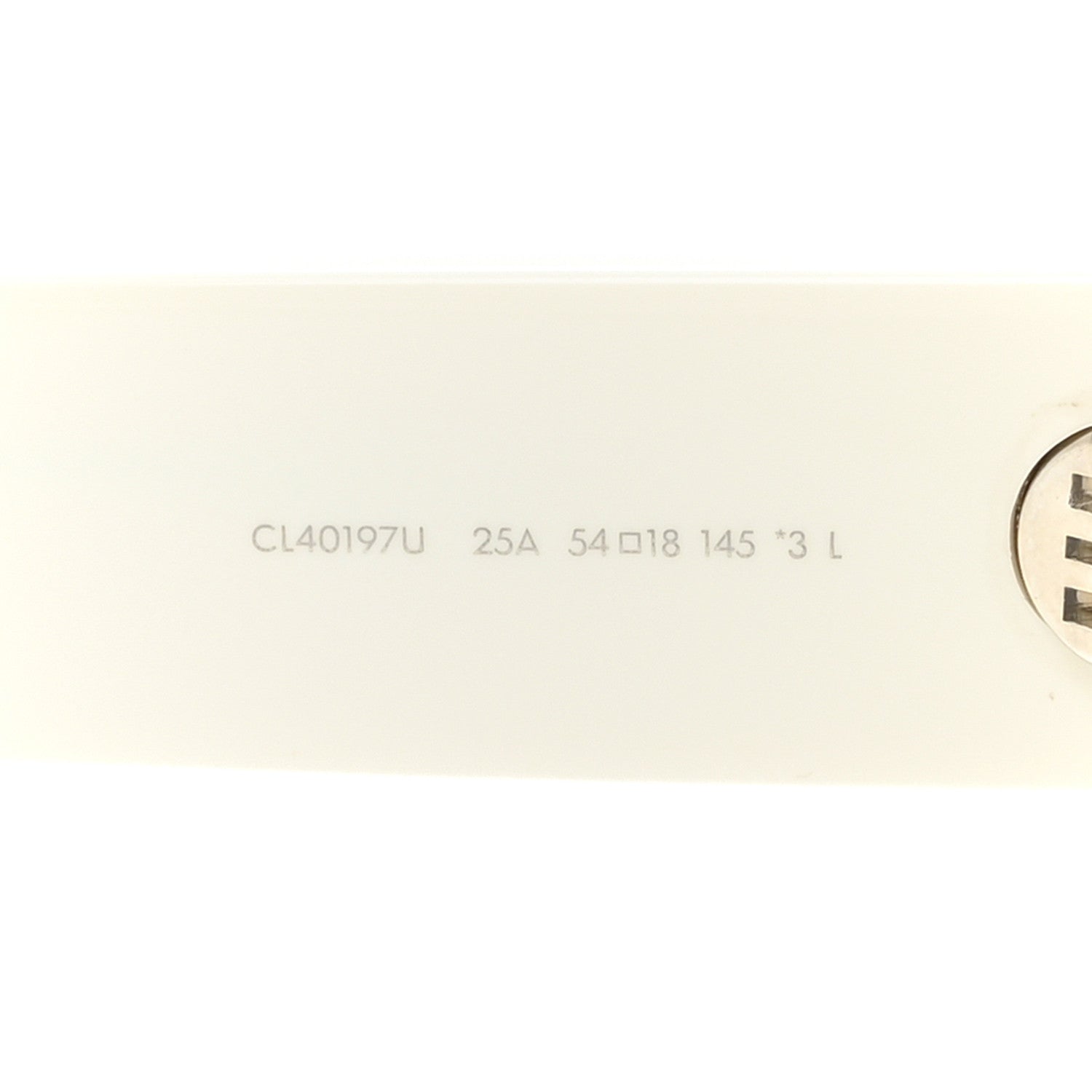 Celine Acetate Cat Eye Sunglasses CL 40197U White White 6 of 9