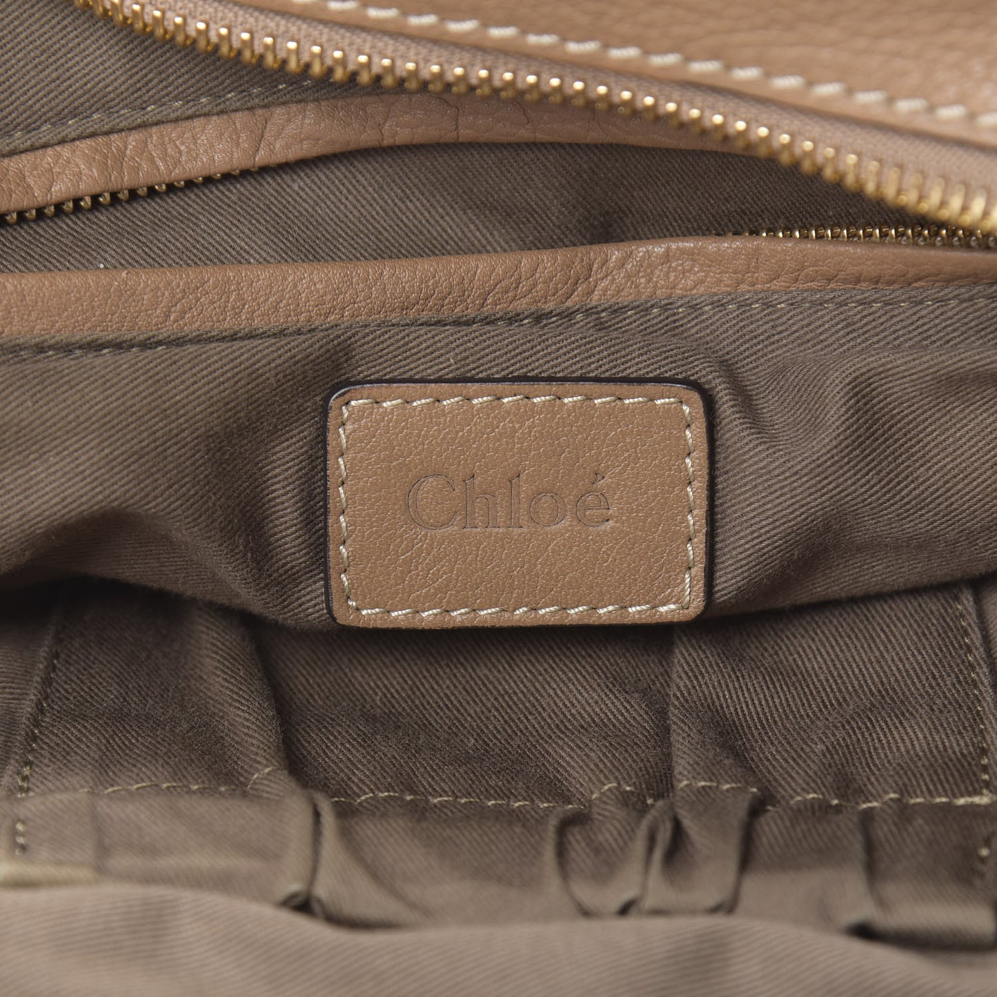 Calfskin Large Marcie Satchel Nut