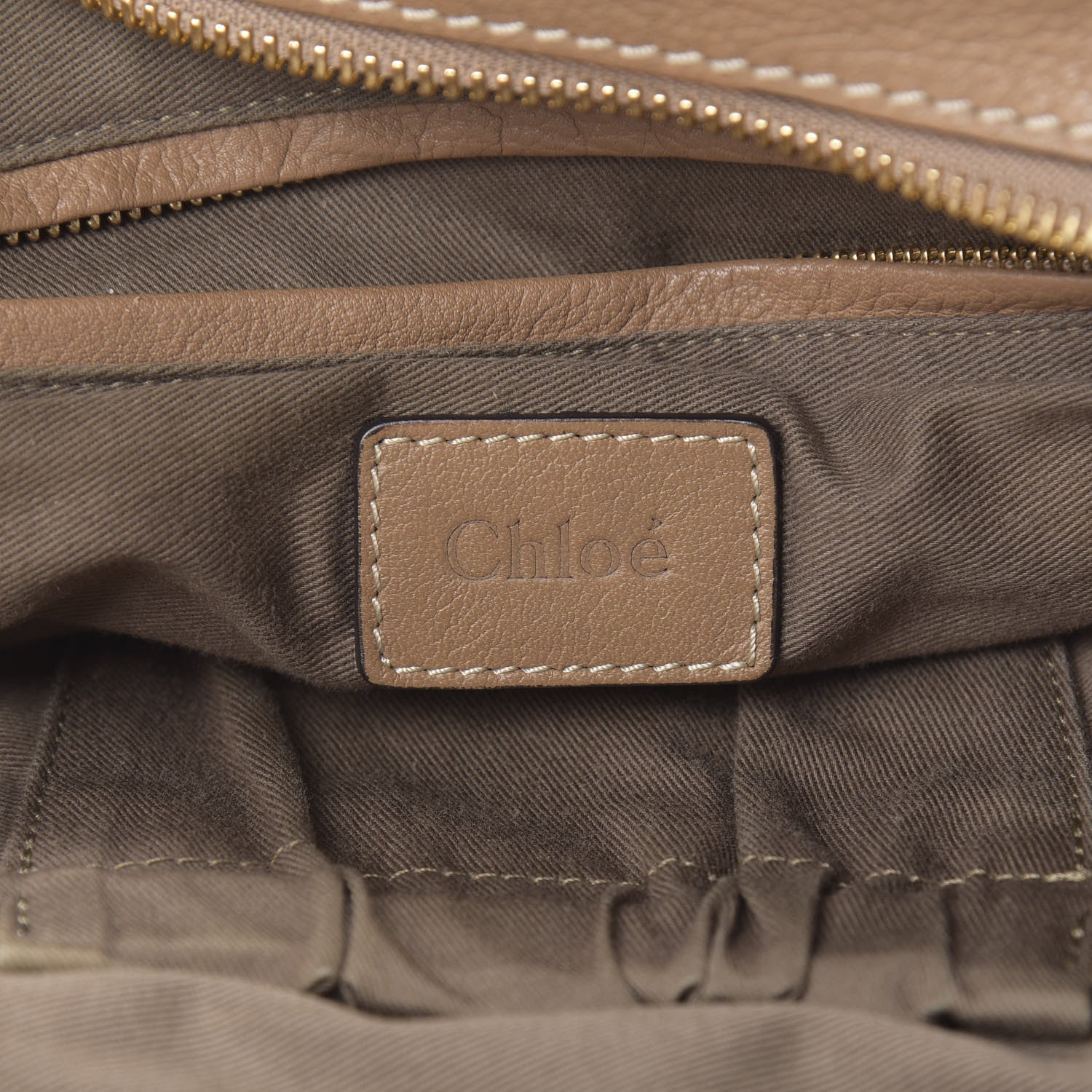 Chloe Calfskin Large Marcie Satchel Nut 6 of 14