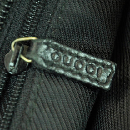 Gucci Monogram Canvas and Leather Tote Black 10 of 11