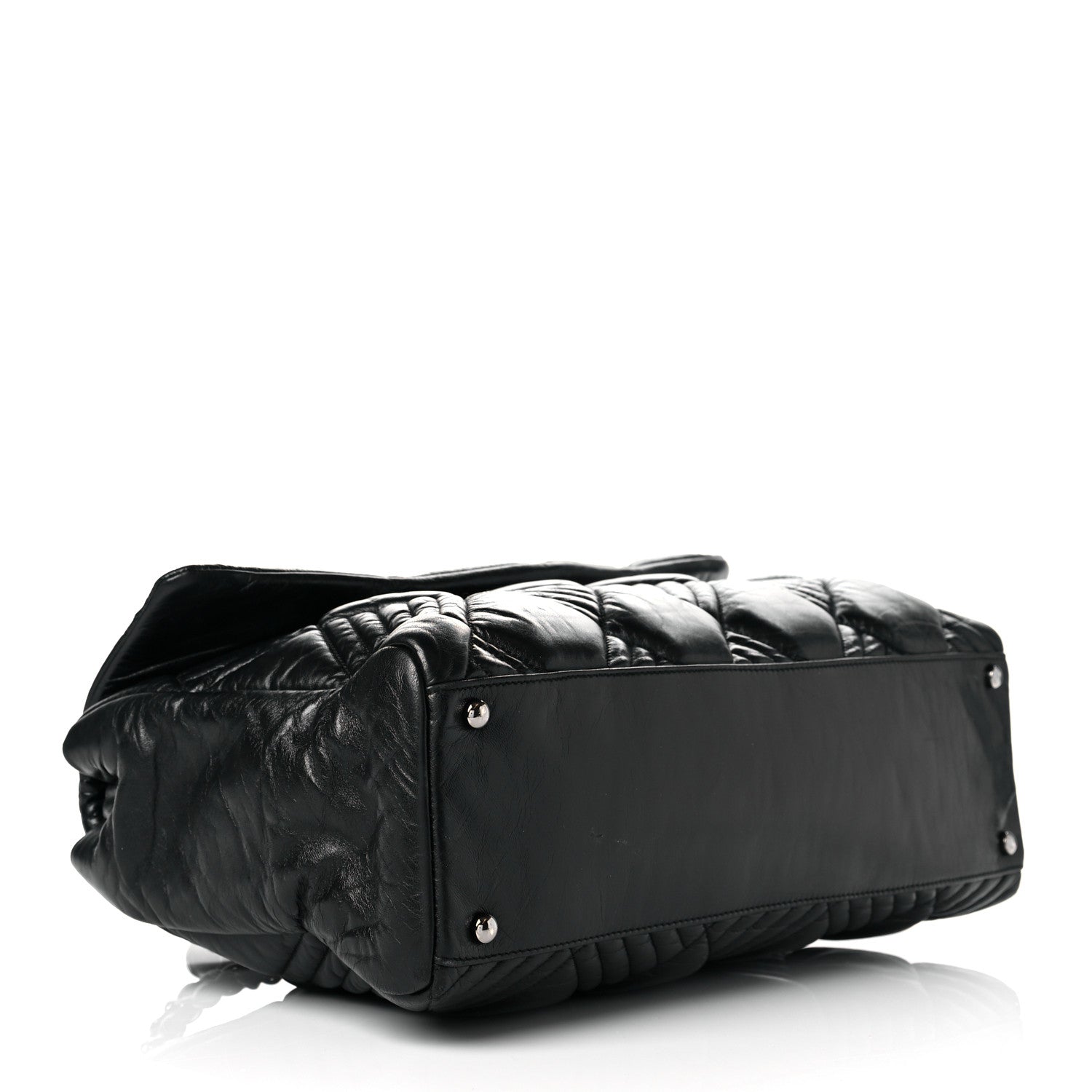 Chanel Lambskin In and Out XL Maxi Flap Black 3 of 20