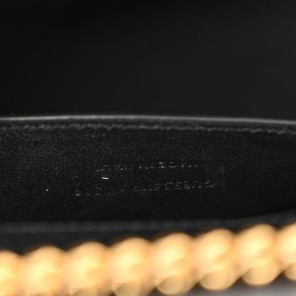 Saint Laurent Grain De Poudre Classic Monogram Kate Tassel Chain Wallet Black 8 of 12