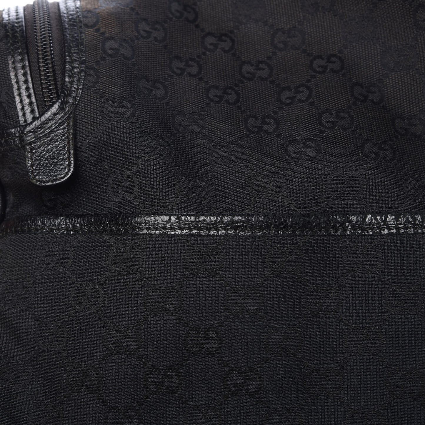 Monogram Large Diaper Bag Black