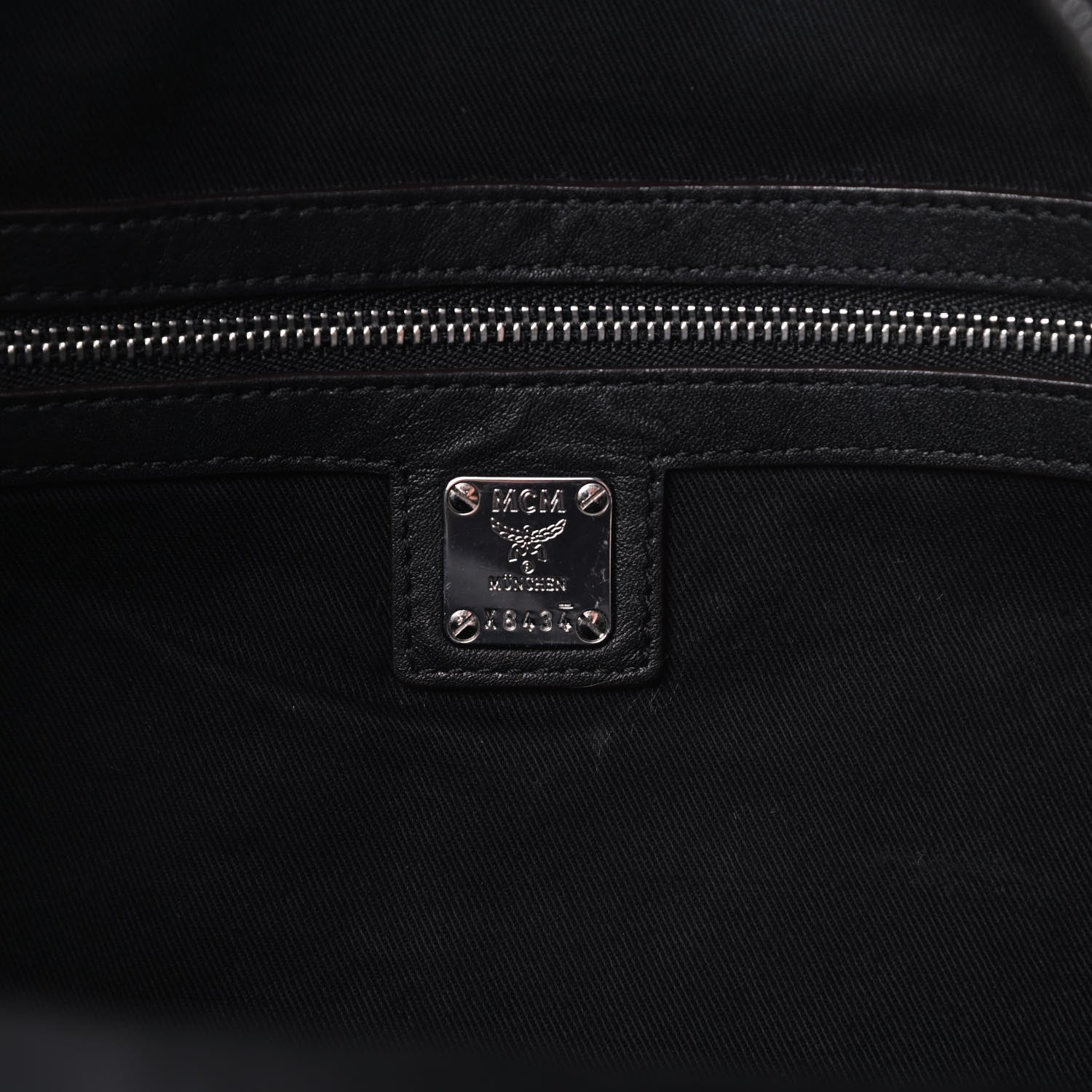MCM Calfskin Ottomar Large Klara Hobo Black 6 of 12
