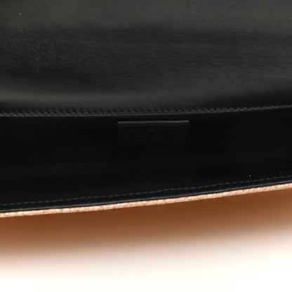 Gucci Metallic Crackled Calfskin Broadway Clutch Salmone 5 of 8