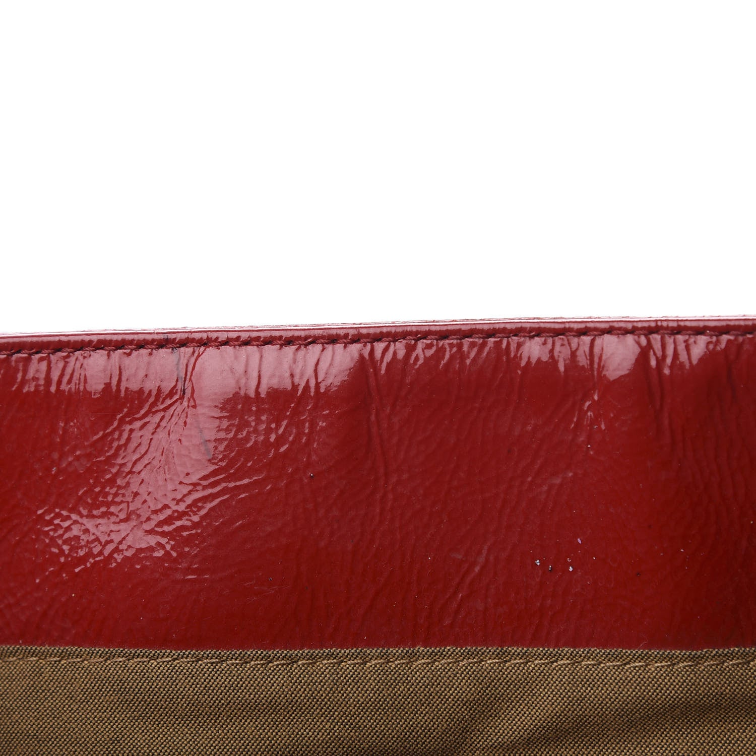Fendi Vitello Naplak Oversized Bag De Jour Rosso 7 of 10