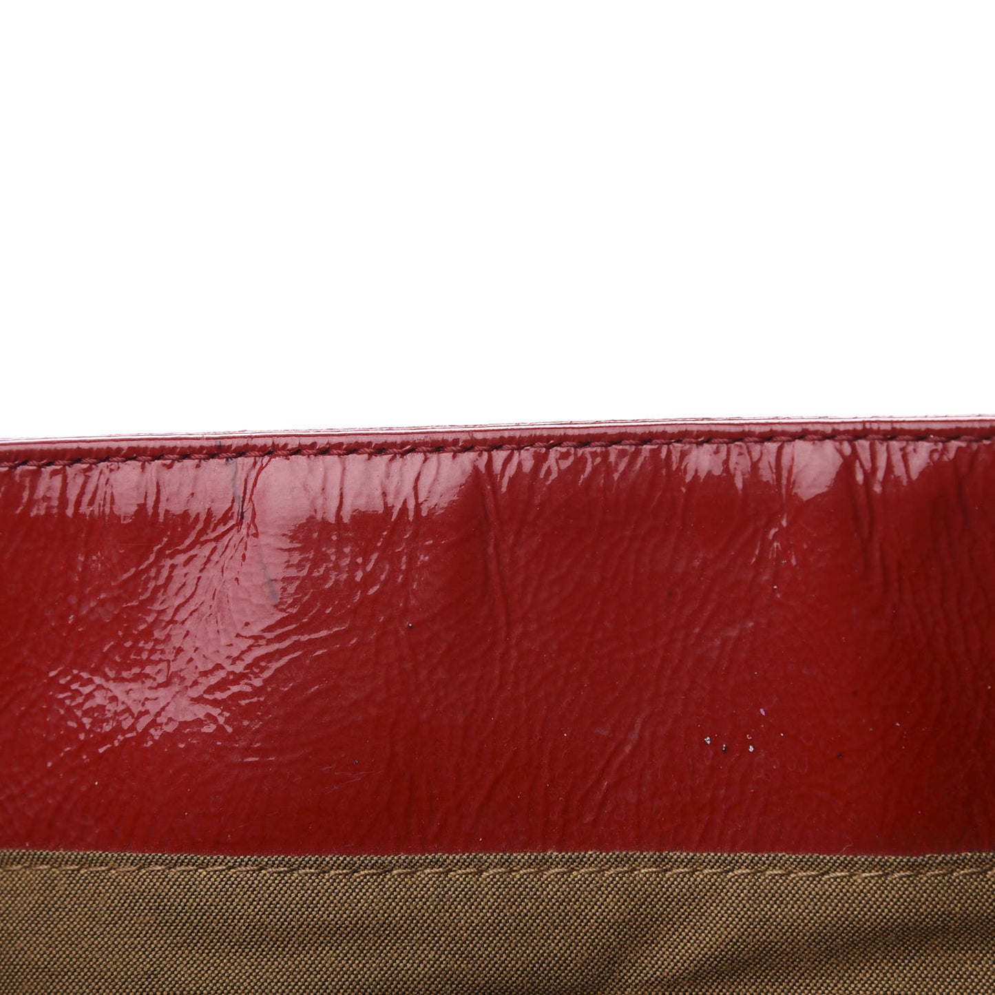 Vitello Naplak Oversized Bag De Jour Rosso