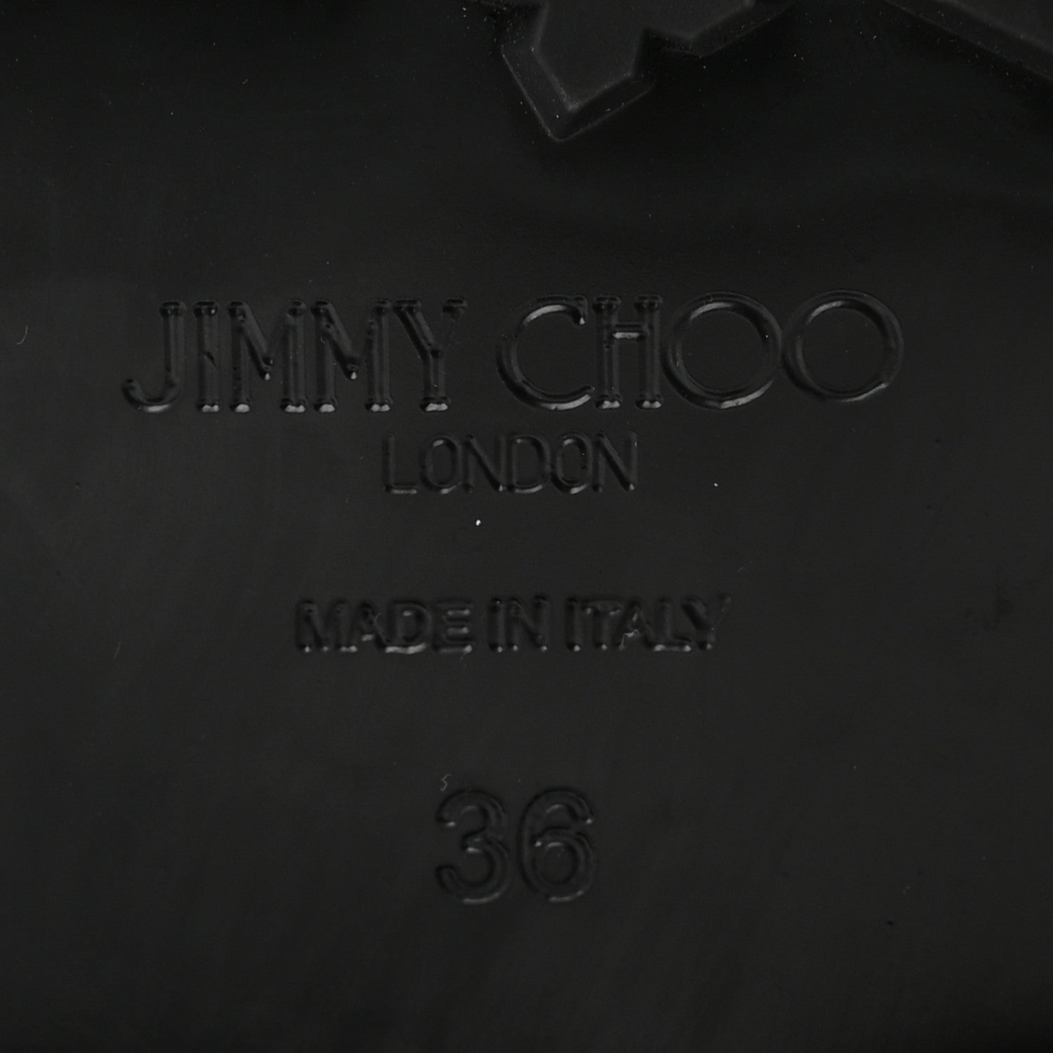 Jimmy Choo Grained Calfskin Crystal Embellished Cruz Combat Boots 36 Black 6 of 8