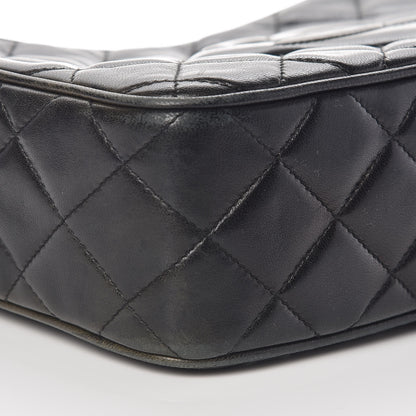 Chanel Lambskin Quilted CC Tassel Camera Case Black 5 of 16