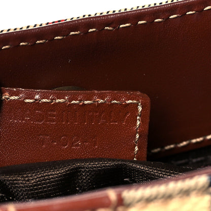 Burberry Haymarket Check Shoulder Bag Brown 6 of 9