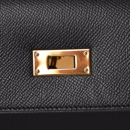 Hermes Epsom Kelly Sellier 35 Black 32 of 42