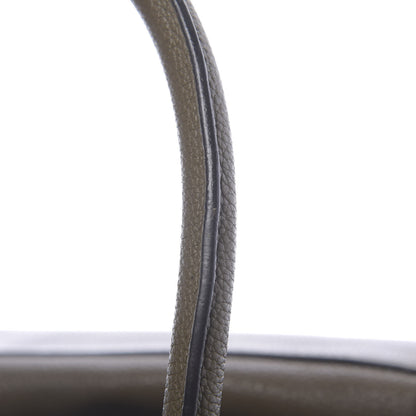 Celine Drummed Calfskin Mini Luggage Jungle 9 of 14