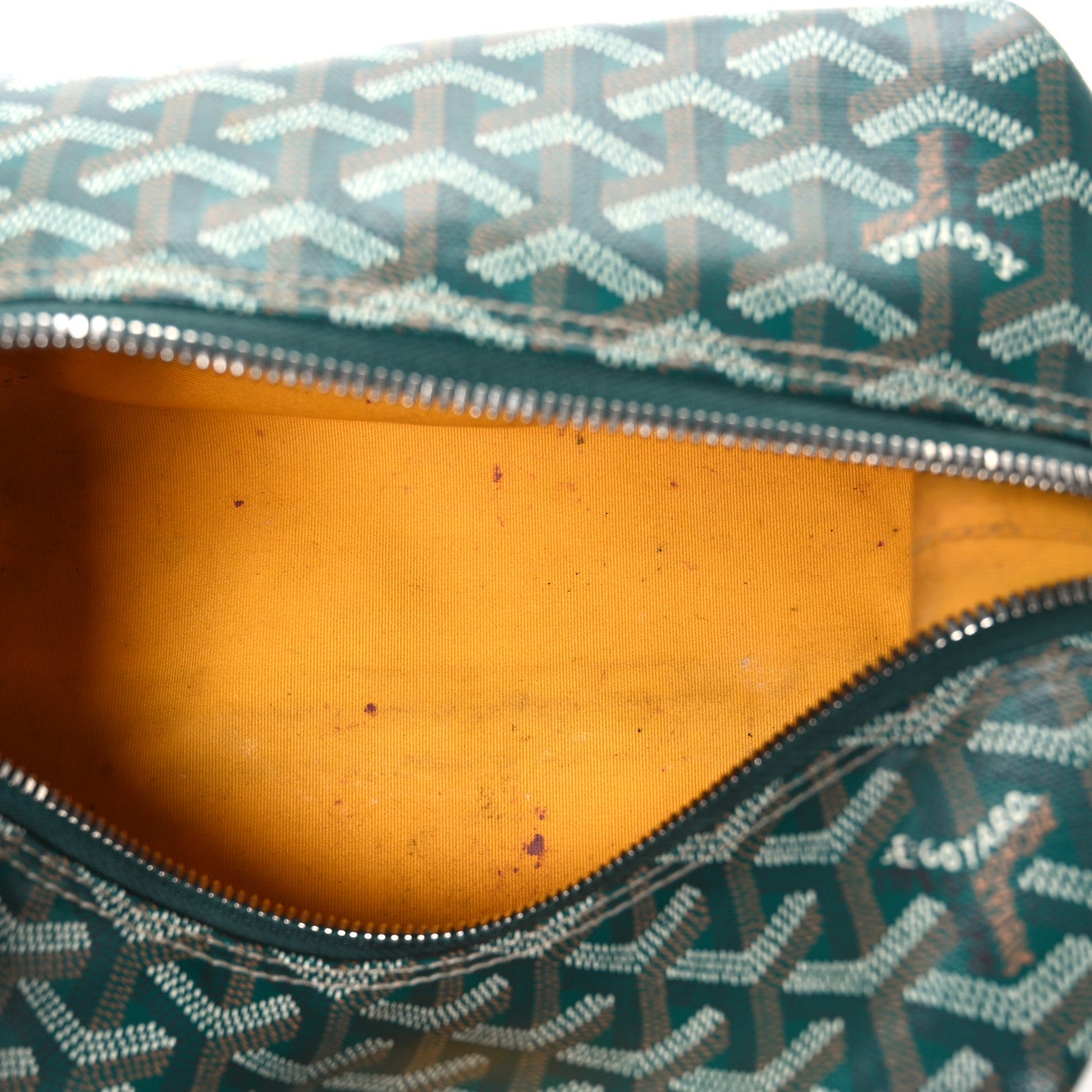 Goyard Goyardine Boeing 25 Trousse de Toilette Green 5 of 7