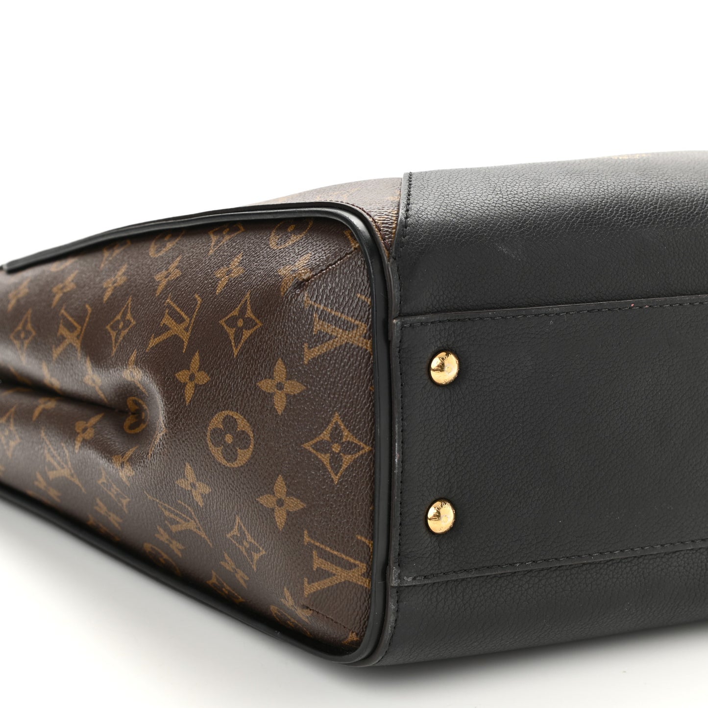 Calfskin Monogram Kimono Tote Black