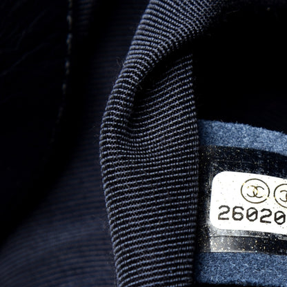 Chanel Shearling Small Gabrielle Backpack Navy 8 of 10