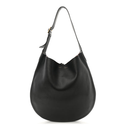 Celine Supple Calfskin Hobo Black 1 of 11