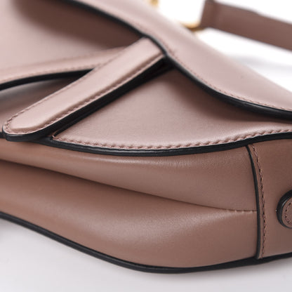 Christian Dior Calfskin Mini Saddle Bag Taupe 7 of 10