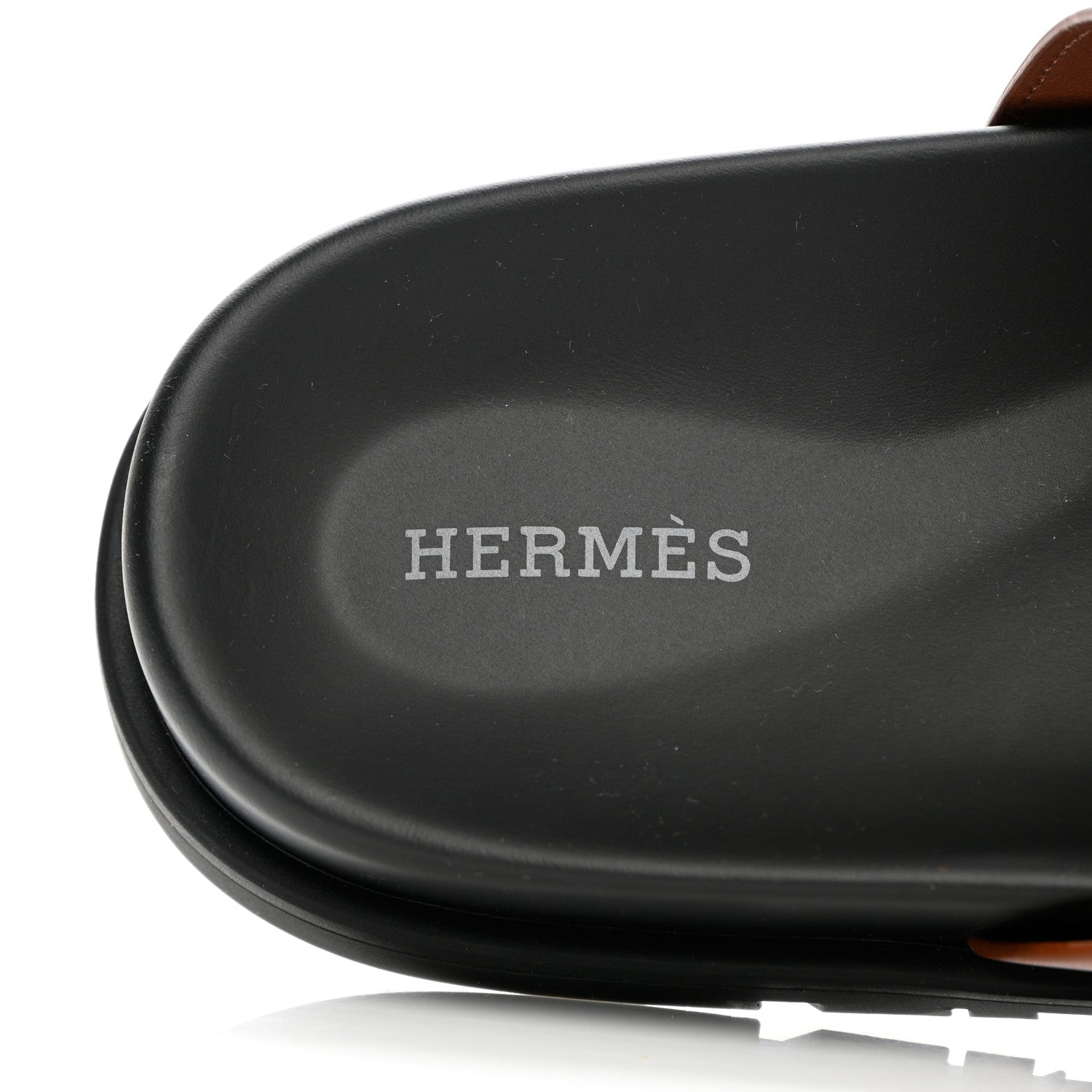Hermes Calfskin Mens Chypre Sandals 42.5 Naturel 7 of 9