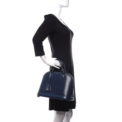 Louis Vuitton Epi Alma PM Indigo 2 of 9
