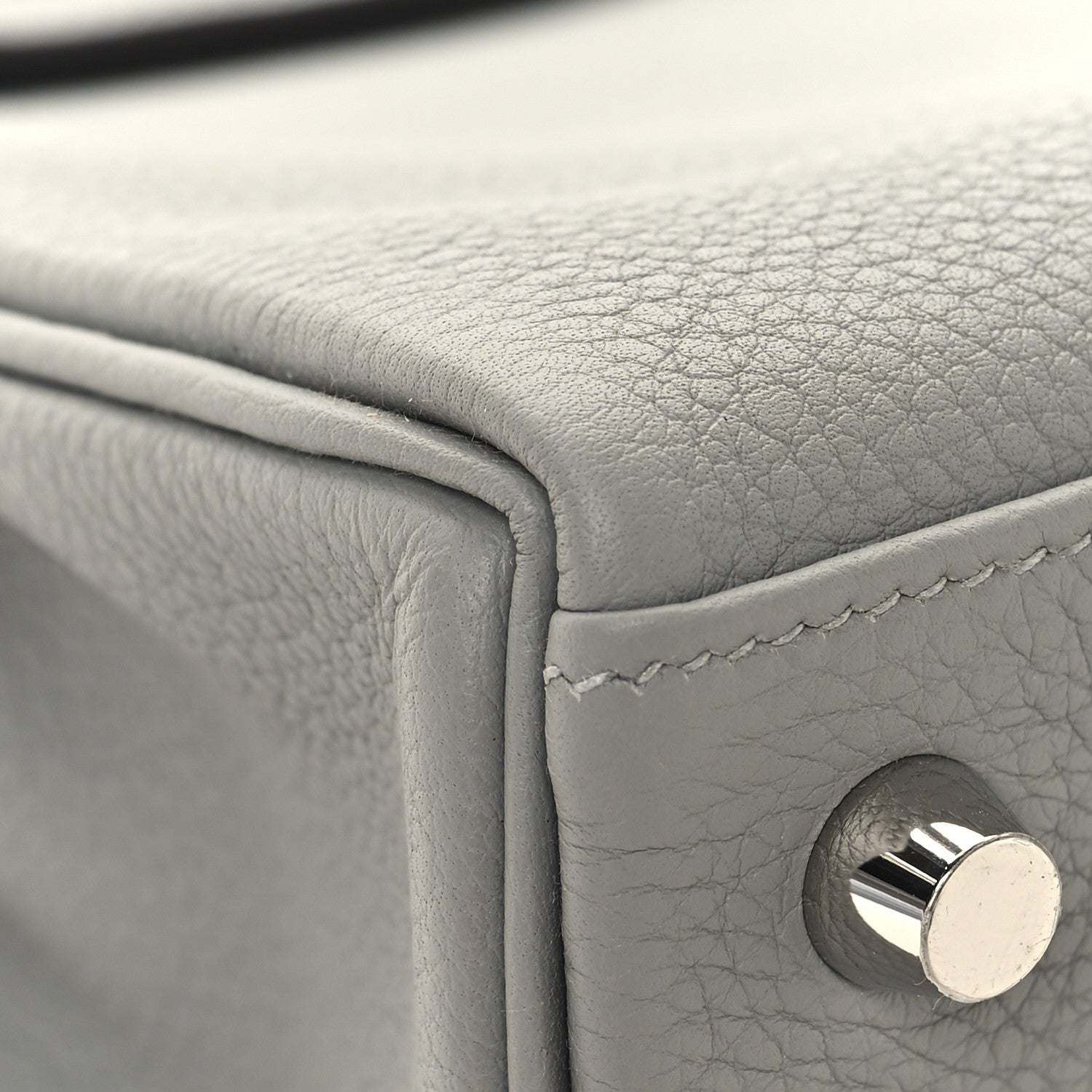Hermes Togo Kelly Retourne 25 Gris Mouette 9 of 13