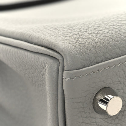 Hermes Togo Kelly Retourne 25 Gris Mouette 9 of 13