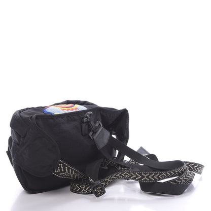 Gucci Nylon 80s Logo Patch Belt Bag Black 4 of 11