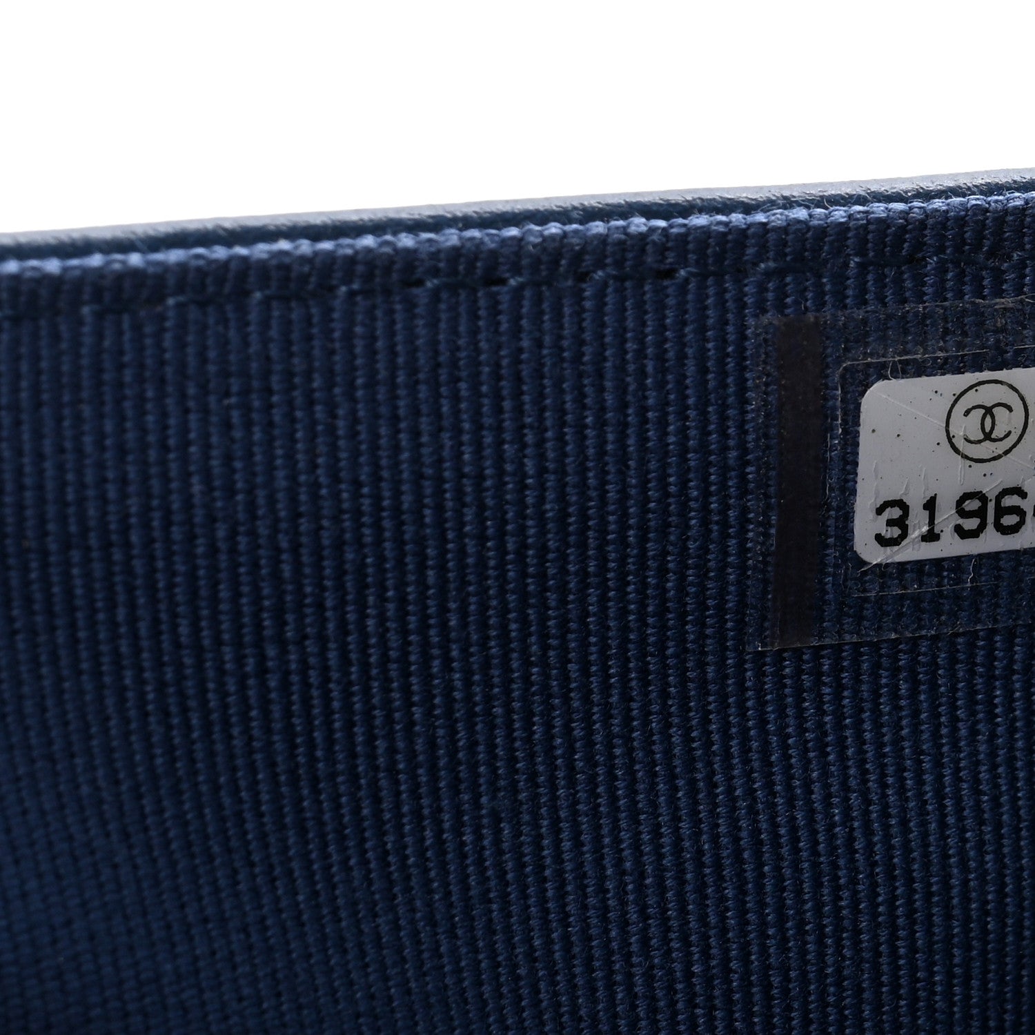 Chanel Caviar Quilted Medium Flap Wallet Dark Blue 8 of 12