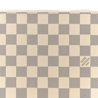 Louis Vuitton Damier Azur Neverfull MM GM Pochette 13 of 14