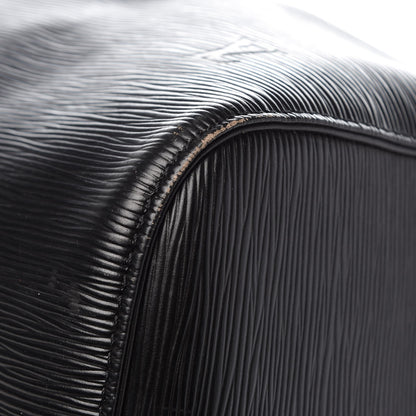 Louis Vuitton Epi Keepall 55 Black 13 of 14