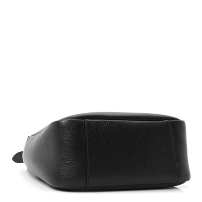 Saint Laurent Smooth Calfskin Small Le 5 A 7 Soft Hobo Black 4 of 10