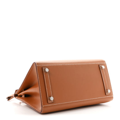 Hermes Madame Calfskin Birkin Sellier 25 Gold 4 of 10