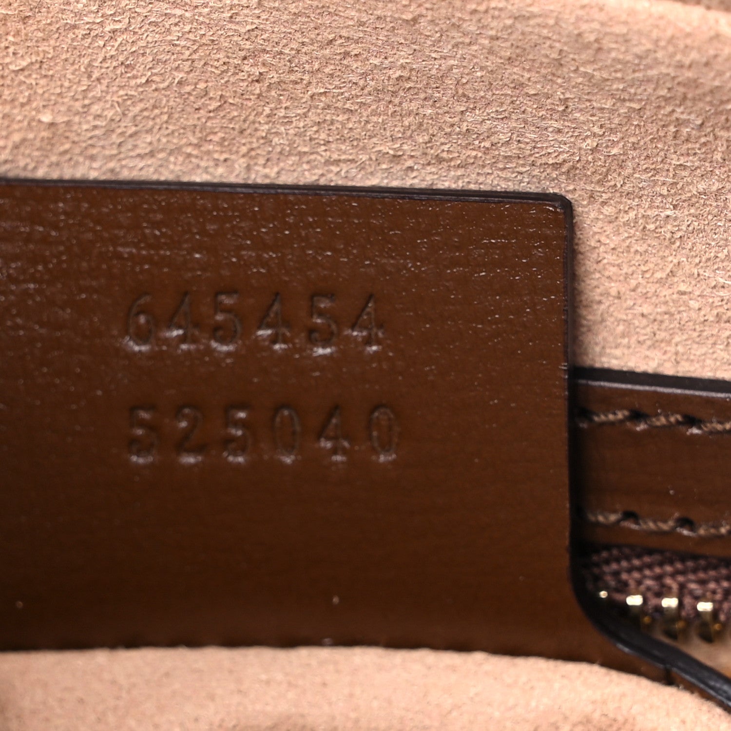 Gucci GG Supreme Monogram Small Horsebit 1955 Shoulder Bag Beige Brown Sugar 6 of 6