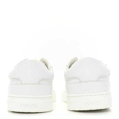 Hermes Calfskin Day Sneakers 36 White 4 of 12